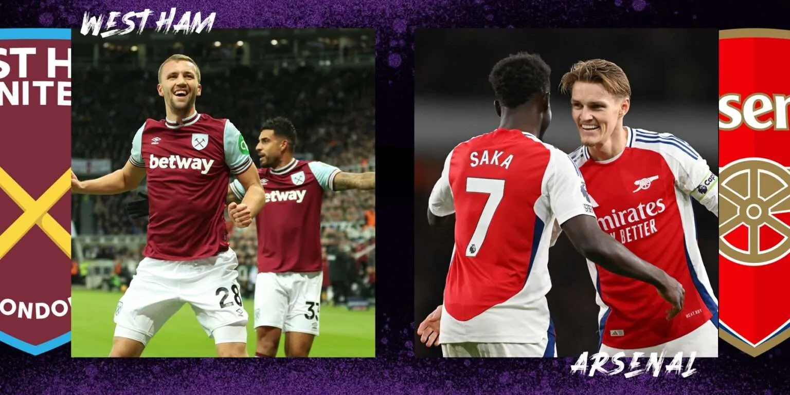 a Fun88 kèo Arsenal vs West Ham ngày 22/02/2025