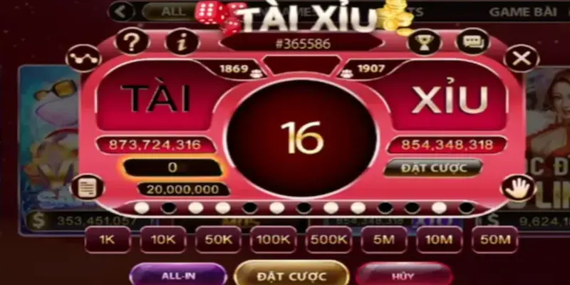 choi tai xiu cuoc gap thep Chơi tài xỉu gấp thếp đem lại phần thưởng hấp dẫn