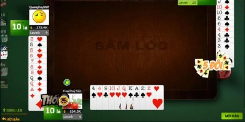 game bai sam loc tranh thoi Người chơi cần tránh để lại quân 2 trong những lượt đánh cuối